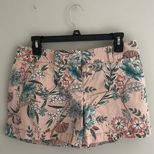 LOFT flower print shorts!